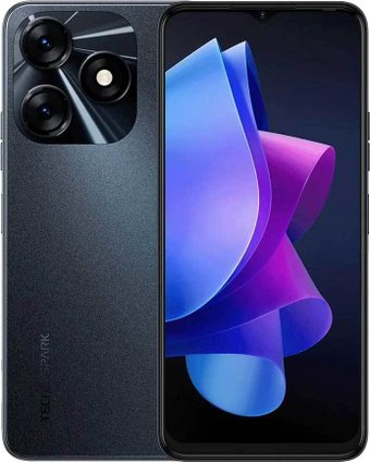 Смартфон Tecno Spark 10 4GB/128GB (черный) - 1/1