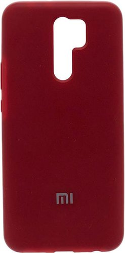 Чехол для телефона EXPERTS Original Tpu для Xiaomi Redmi 9 с LOGO (темно-красный) - 1/1