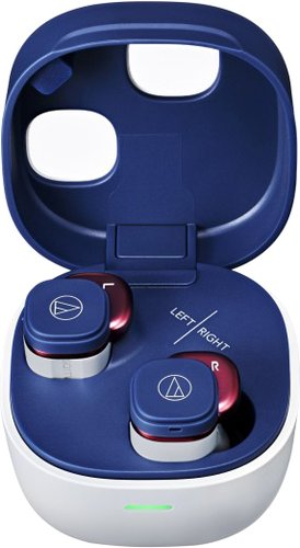 Наушники Audio-Technica ATH-SQ1TW2 (синий/красный) - 1/1