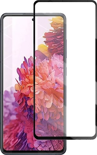 Защитное стекло KST Full glue для Samsung Galaxy S20 FE (черное) - 1/1