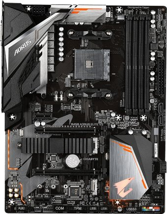 Материнская плата Gigabyte B450 Aorus Elite V2 (rev. 1.0) - 1/1