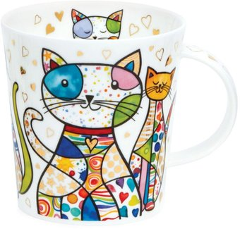 Кружка Dunoon Веселые коты Ломонд DNN78587330 (320мл) - 1/1