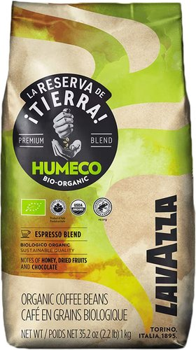 Кофе Lavazza La Reserva de iTierra! Humeco Bio-Organic Espresso зерновой 1 кг - 1/1