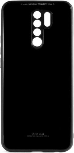 Чехол для телефона Case Glassy для Xiaomi Redmi 9 (черный) - 1/1