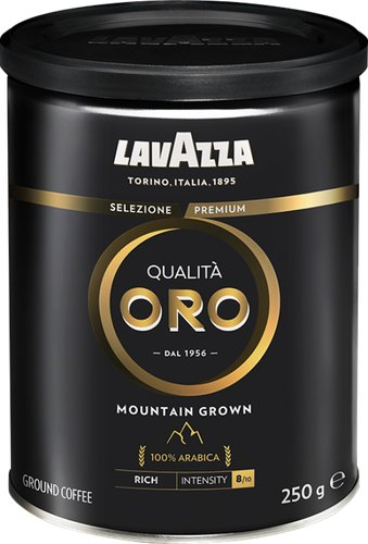 Кофе Lavazza Qualita Oro Mountain Grown молотый в банке 250 г - 1/1