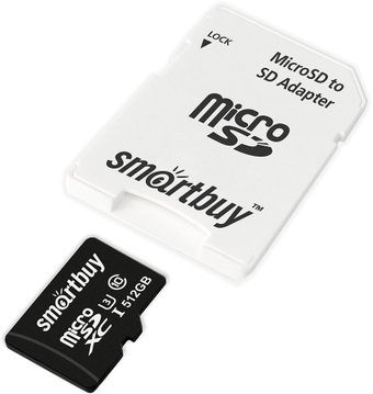 Карта памяти SmartBuy microSDXC SB512GBSDCL10U3-01 512GB - 1/1