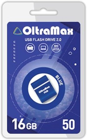 USB Flash OltraMax 50 16GB (синий) - 1/1