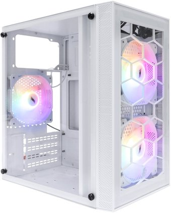 Корпус 1stPlayer FireBase X1-WH-3F1-W - 1/1