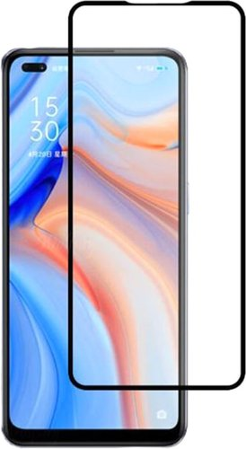 Защитное стекло KST Full glue для OPPO Reno 5 Lite (черное) - 1/1