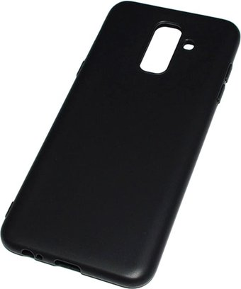 Чехол для телефона KST для Samsung Galaxy A6 Plus (2018) (матовый черный) - 1/1