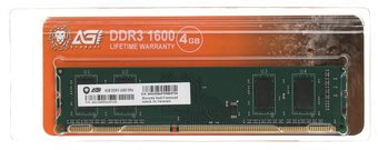 Оперативная память AGI UD128 4ГБ DDR3 1600 МГц AGI160004UD128 - 1/1