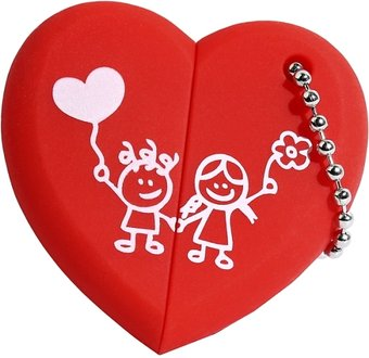 USB Flash SmartBuy Heart 8GB - 1/1
