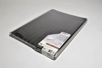 Металлический канал для переплета OPUS O.Simple Channel 297x16 мм OSC16CZA29725 (25 шт, черный) - 1/1