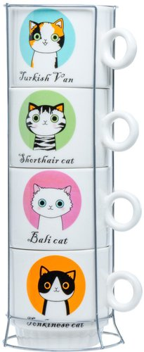 Набор кружек Белбогемия Котята 30519074 107366 (4шт) - 1/1