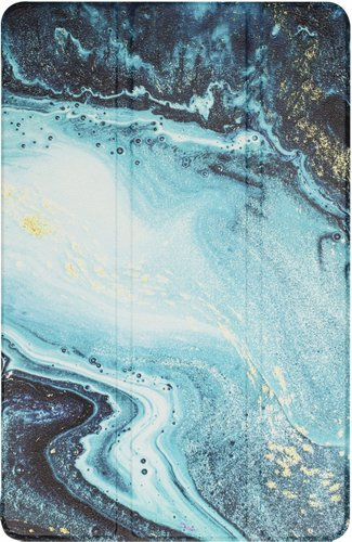 Чехол для планшета JFK Smart Case для Samsung Galaxy Tab A8 10.5 2021 (морской мрамор) - 1/1