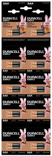 Батарейка DURACELL AAA HBDC LR03 2x10 шт - 1/1