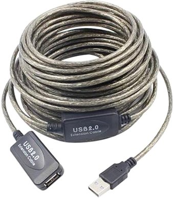 Кабель USBTOP USB Type-A - USB Type-A (15 м) - 1/1