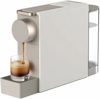 Капсульная кофеварка Scishare Capsule Coffee Machine Mini S1201 (с переходником на евровилку, золотистый) - 1/1