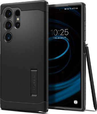 Чехол для телефона Spigen Tough Armor для Galaxy S24 Ultra ACS07300 (черный) - 1/1