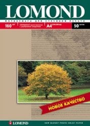 Фотобумага Lomond Глянцевая A4 160 г/кв.м. 50 листов (0102055) - 1/1