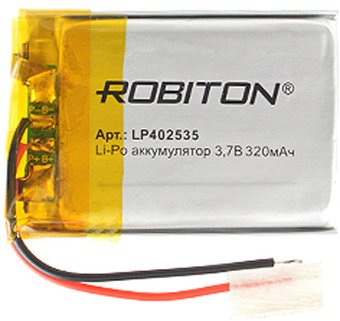 Аккумулятор Robiton LP402535 320mAh 1 шт. - 1/1
