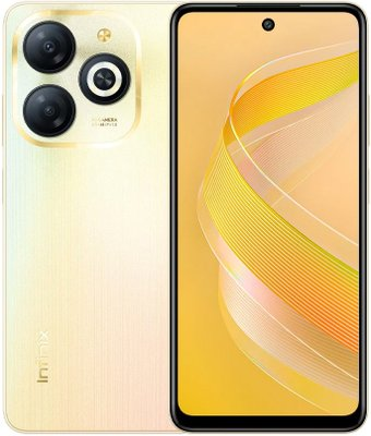 Смартфон Infinix Smart 8 X6525 4GB/128GB (блестящее золото) - 1/1