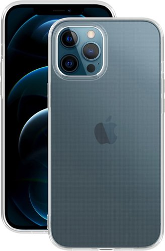 Чехол для телефона Deppa Gel Basic для Apple iPhone 12 Pro Max (прозрачный) - 1/1