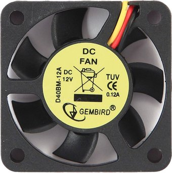 Вентилятор для корпуса Gembird D40BM-12A - 1/1