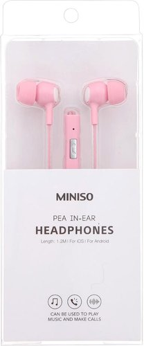 Наушники Miniso SE383 (розовый) - 1/1