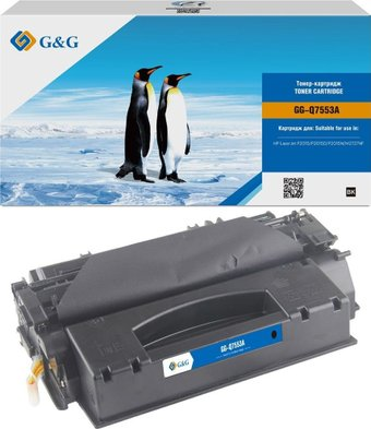 Картридж G&G GG-Q7553A (аналог HP Q7553A) - 1/1