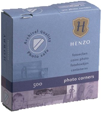 Держатель для фотографий Henzo Фотоуголки 18.312.00 (500 шт, прозрачный) - 1/1
