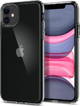 Чехол для телефона Spigen Ultra Hybrid для iPhone 11 076CS27185 (кристально прозрачный) - 1/1