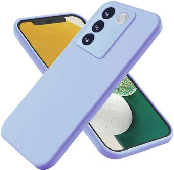 Чехол для телефона KST Silicone Cover для Vivo S16e (фиалковый с закрытым низом) - 1/1