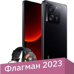 Смартфон Xiaomi 13T Pro 12GB/512GB международная версия (черный) и умные часы Xiaomi Watch S1 Active (черный) по акции - 1/1