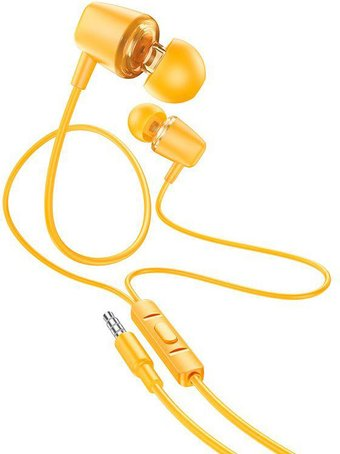Наушники Hoco M107 (желтый) - 1/1