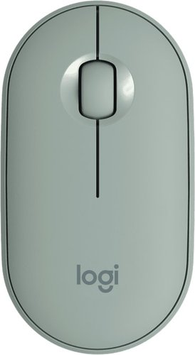 Мышь Logitech M350 Pebble (эвкалипт) - 1/1