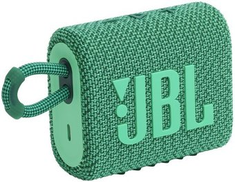 Беспроводная колонка JBL Go 3 Eco (зеленый) - 1/1