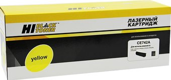 Картридж Hi-Black HB-CE742A (аналог HP CE742A) - 1/1