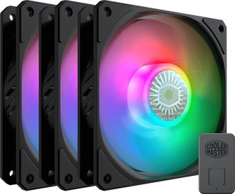 Комплект вентиляторов для корпуса Cooler Master Sickleflow 120 RGB MFX-B2DN-183PA-R1 - 1/1