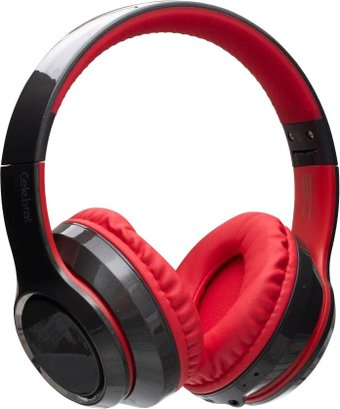 Наушники Celebrat FLY-6 (черный/красный) - 1/1