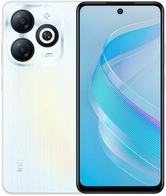 Смартфон Infinix Smart 8 X6525 4GB/128GB (белая галактика) - 1/1