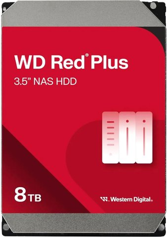 Жесткий диск WD Red Plus 8TB WD80EFPX - 1/1