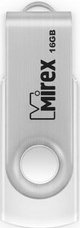 USB Flash Mirex SWIVEL WHITE 16GB (13600-FMUSWT16) - 1/1