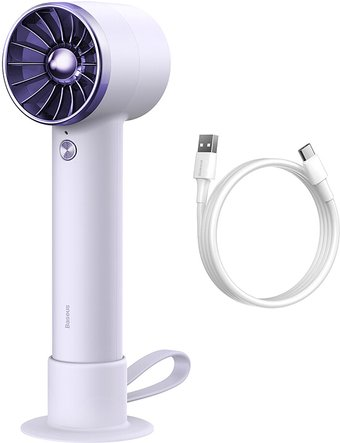 Вентилятор Baseus Flyer Turbine Handheld Fan High Capacity BS-HF002 (белый) - 1/1