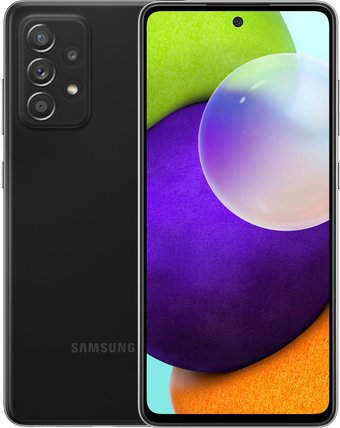 Смартфон Samsung Galaxy A52 SM-A525F/DS 8GB/256GB (черный) - 1/1