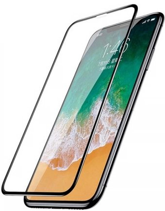 Защитное стекло Case 3D Rubber для Apple iPhone 11/XR (черный) - 1/1