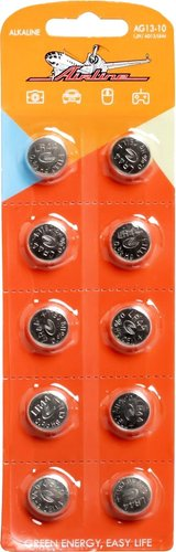 Батарейка Airline LR44 10 шт. AG13-10 - 1/1