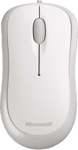 Мышь Microsoft Basic Optical Mouse v2.0 (белый) [P58-00060] - 1/1