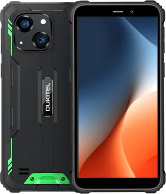 Смартфон Oukitel WP32 Pro 6GB/256GB (черный/зеленый) - 1/1