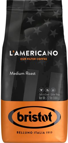 Кофе Bristot L'Americano Medium зерновой 1кг - 1/1